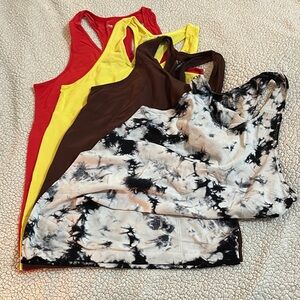 Zyia Copper Charge Tank Tops Athletic Style